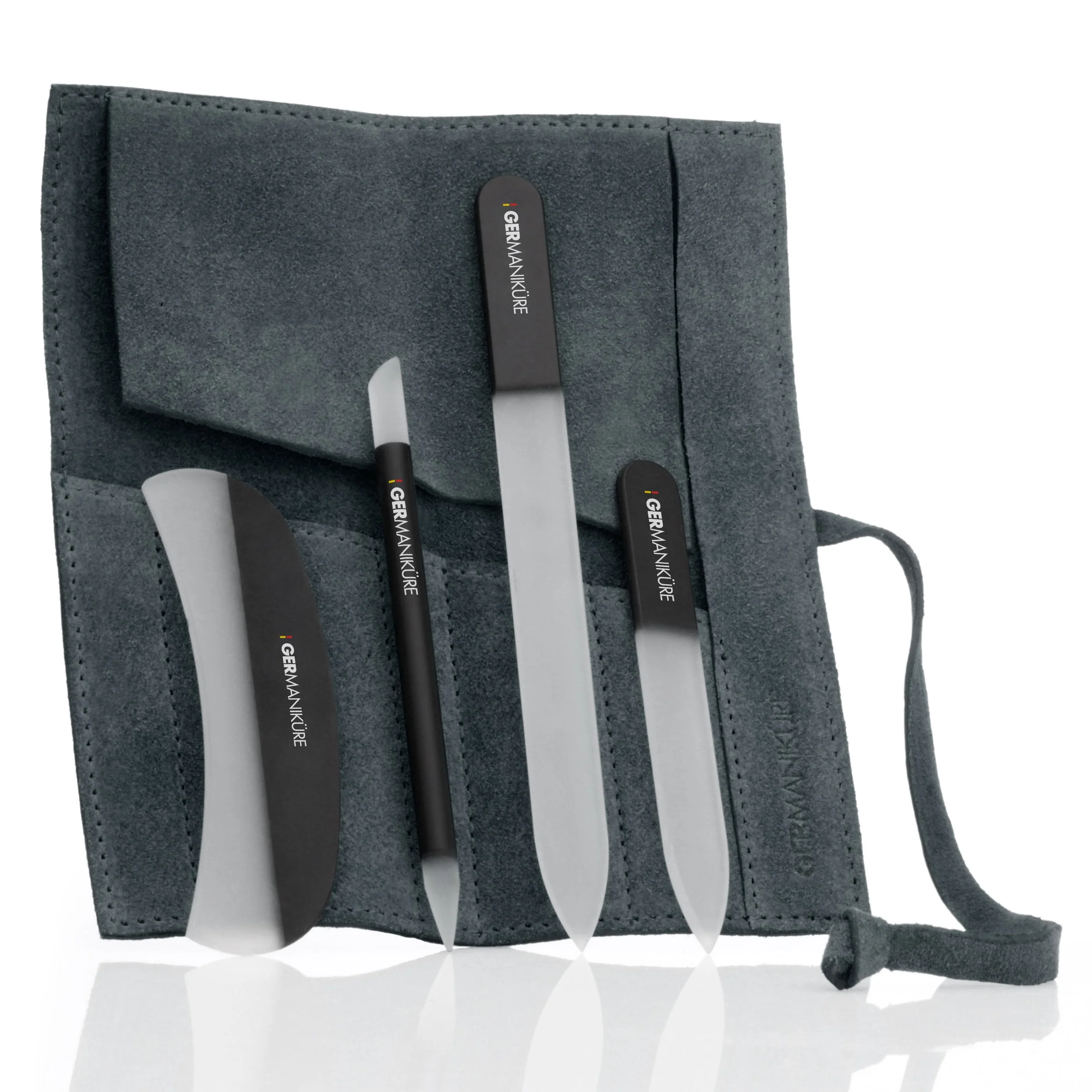 4pc Glass Nail File Set