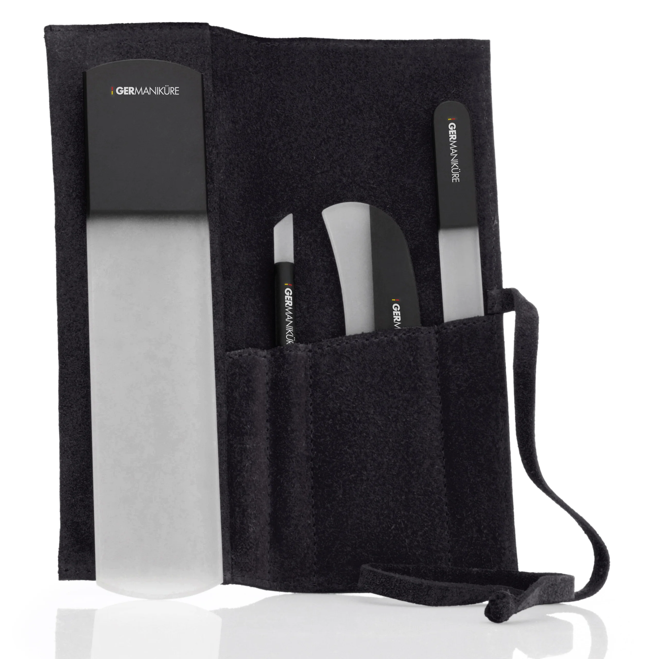 4pc Glass Pedicure Set
