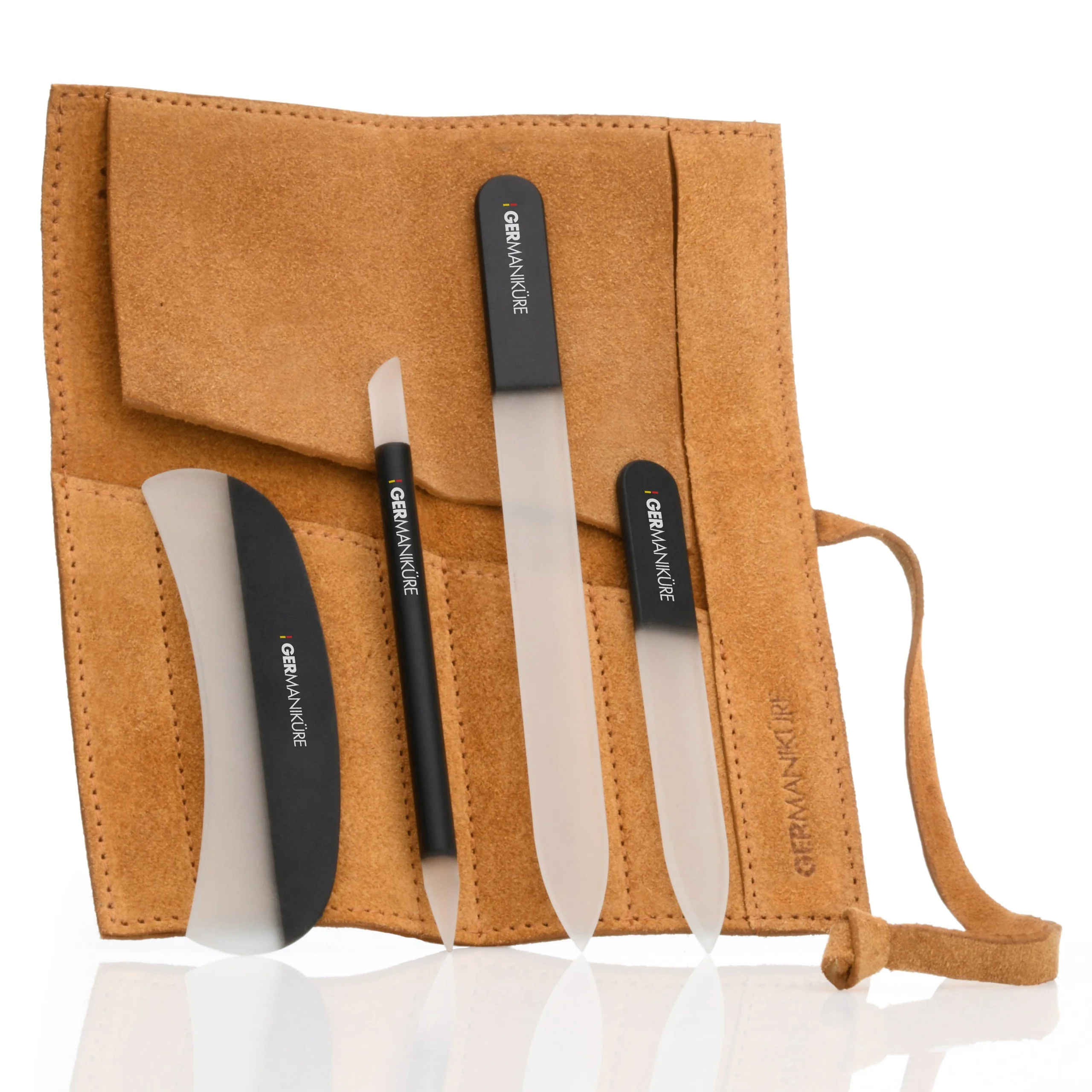 4pc Glass Nail File Set