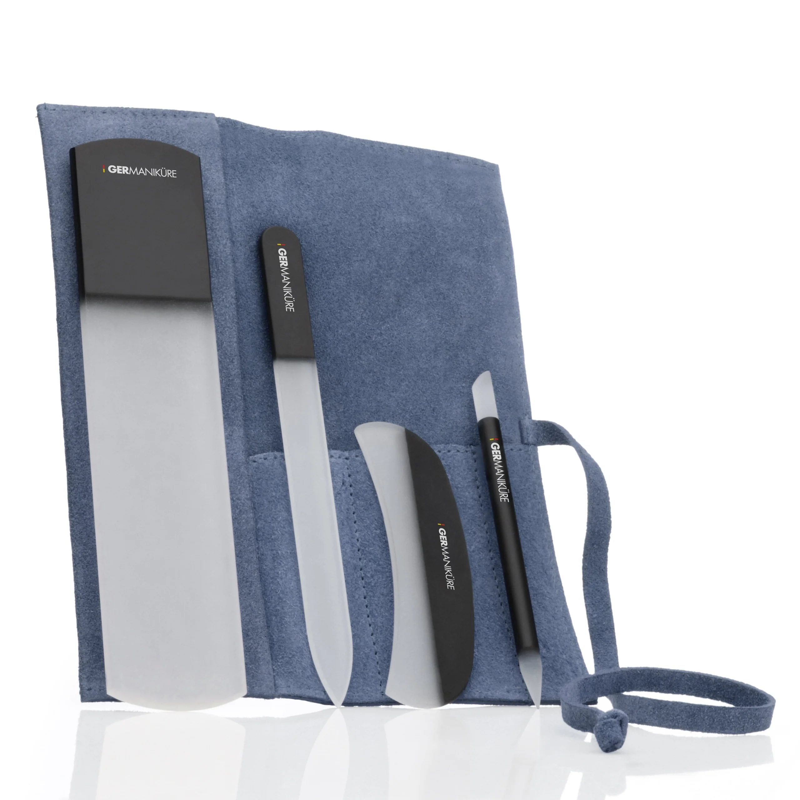 4pc Glass Pedicure Set