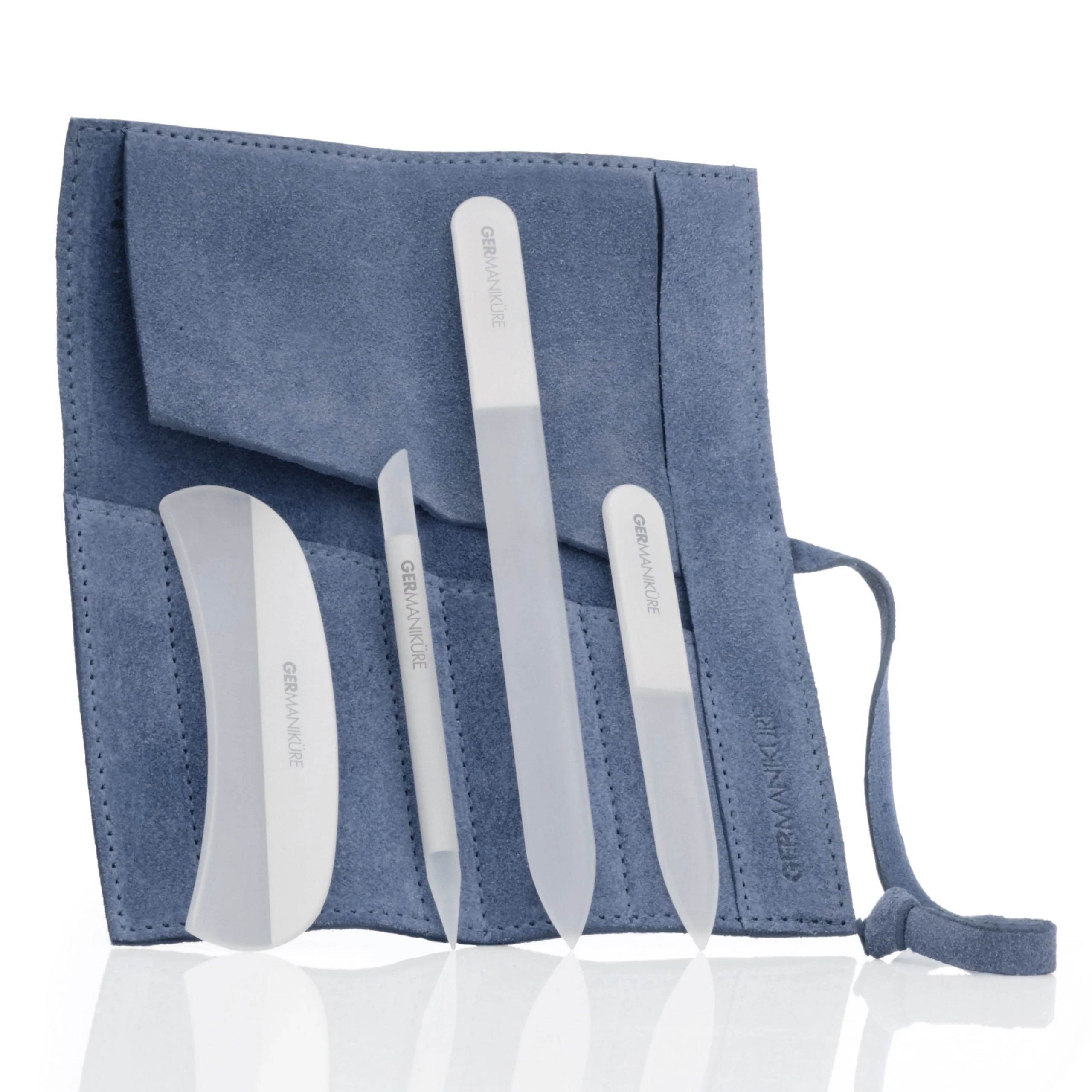 4pc Glass Nail File Set
