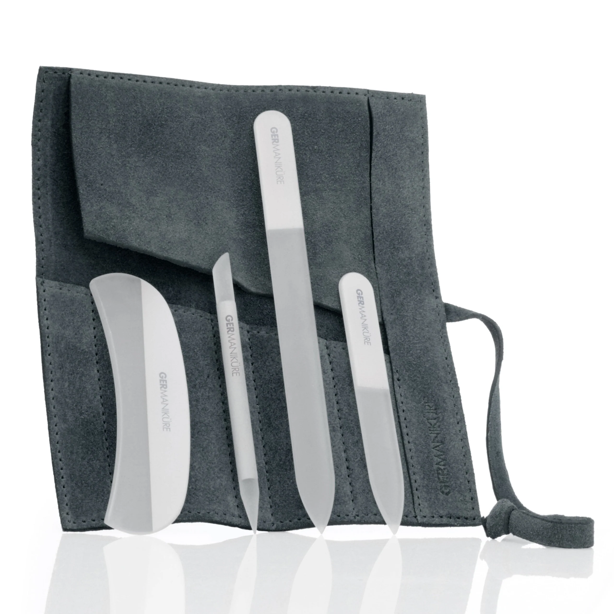 4pc Glass Nail File Set