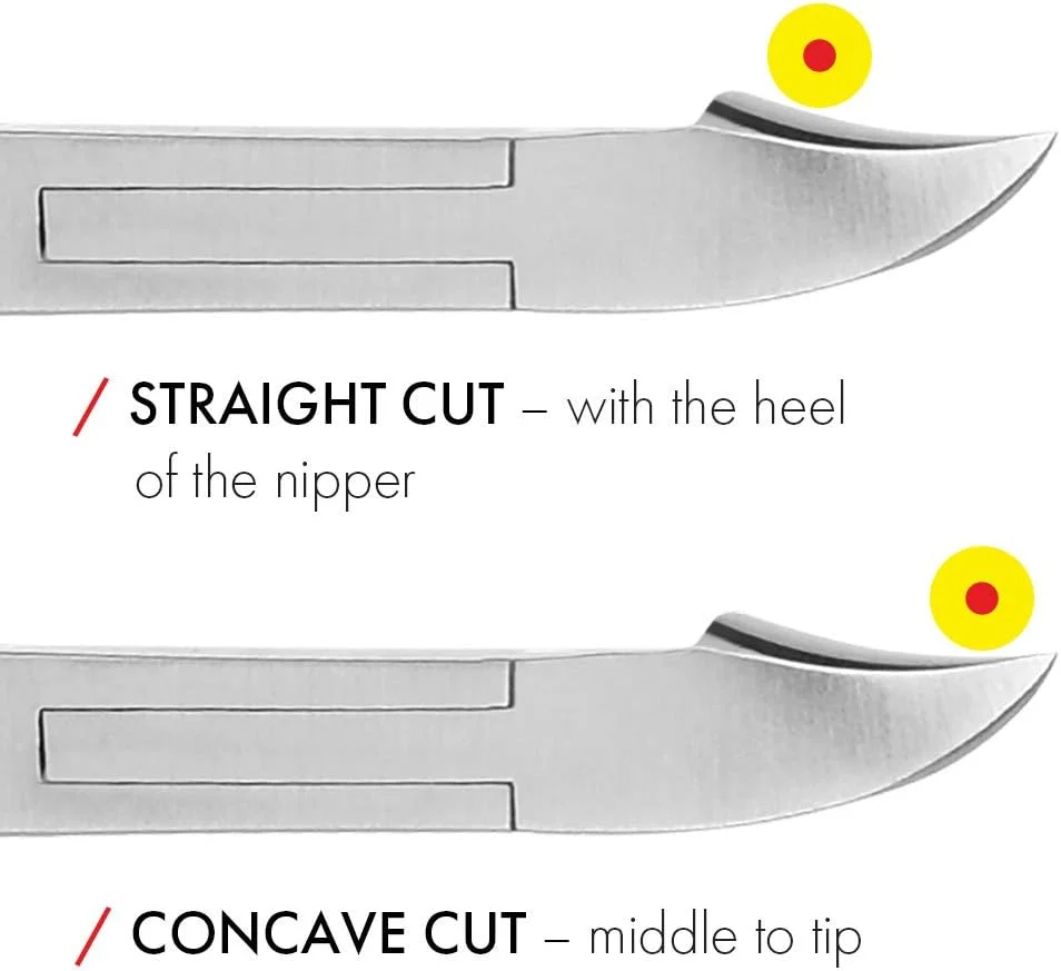 Combination Concave and Straight Nail Nipper