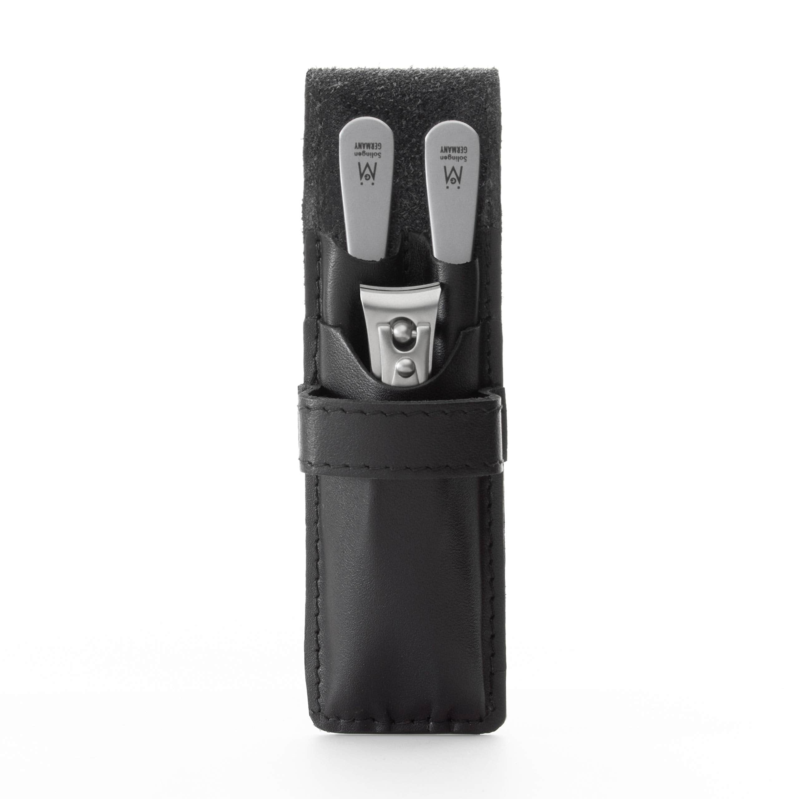 3 Piece Set: Nail Clipper, Sapphire Nail File, and Nail Cleaner