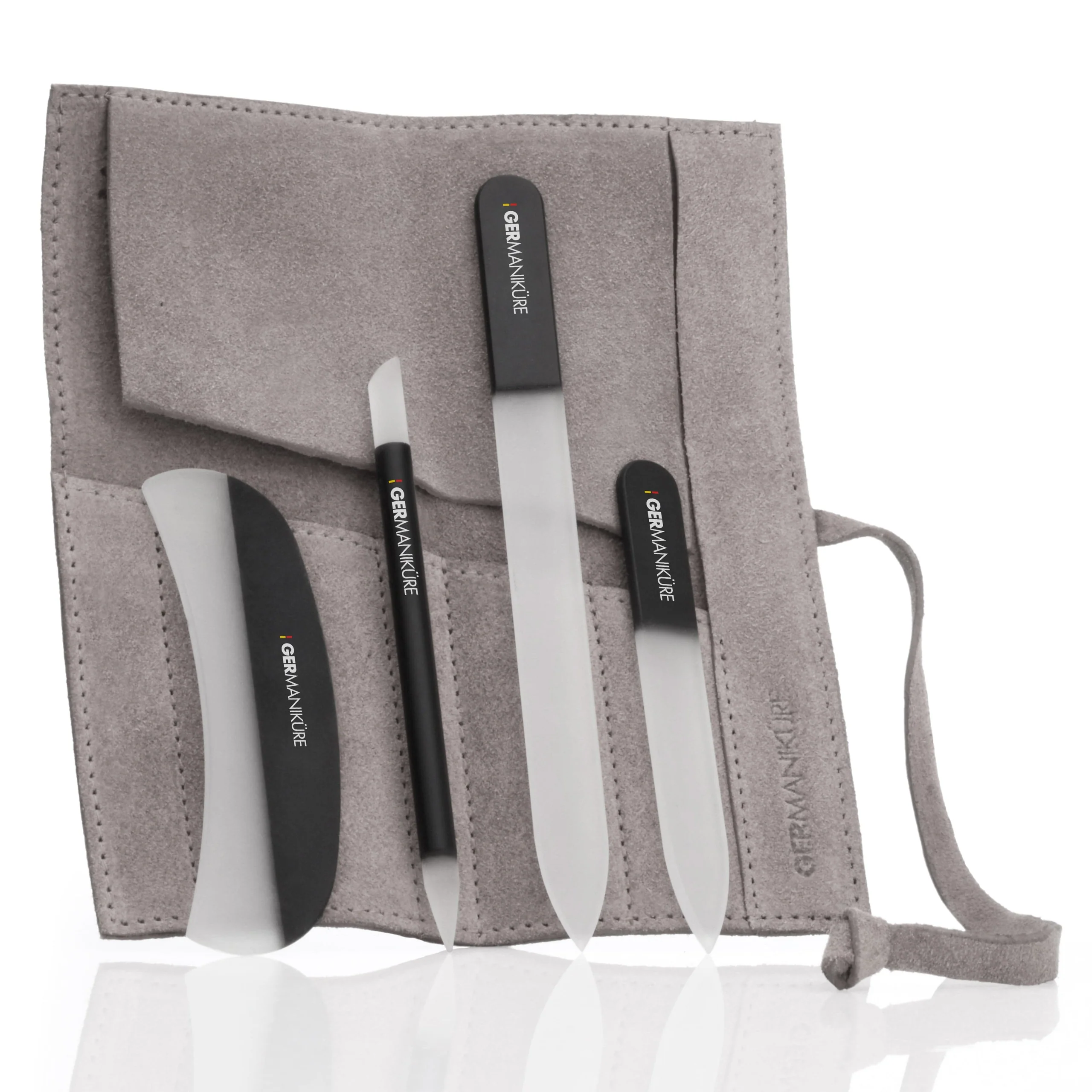 4pc Glass Nail File Set