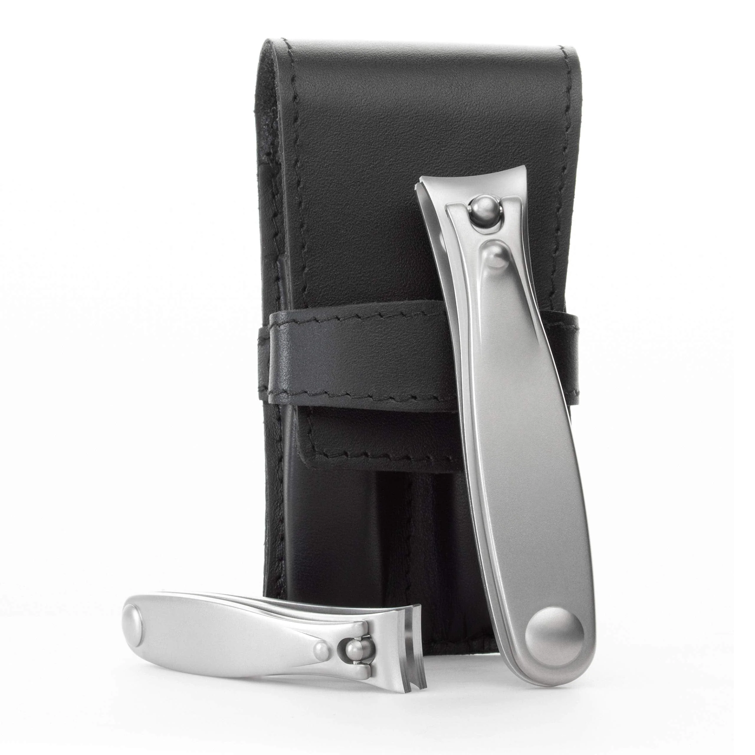 2 Clipper Set in Leather Case