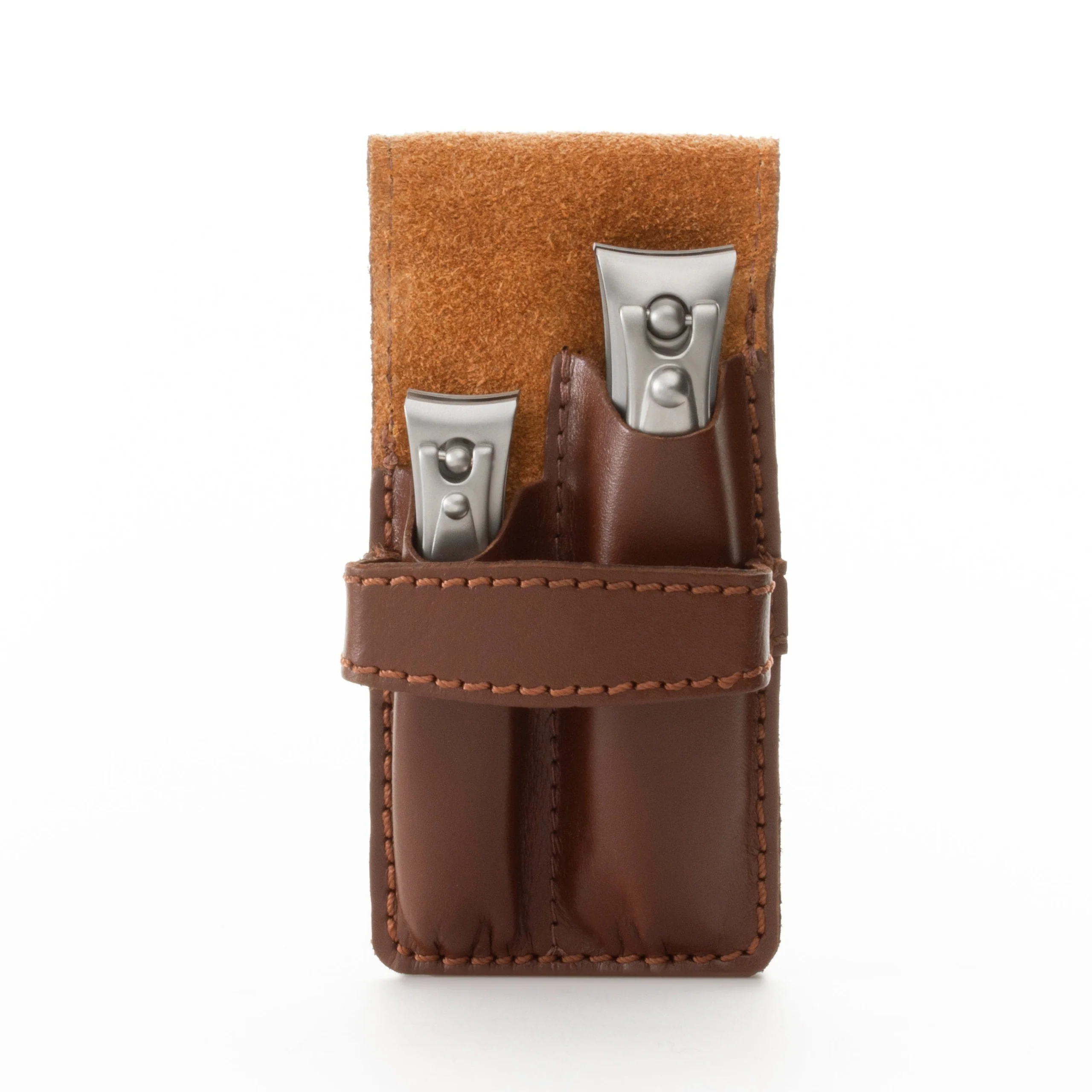 2 Clipper Set in Leather Case