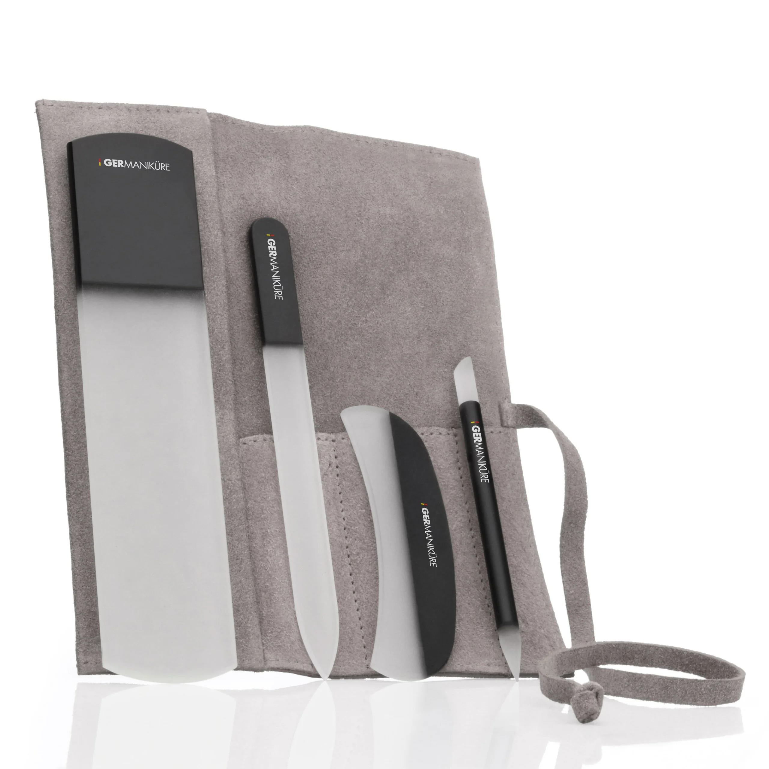 4pc Glass Pedicure Set
