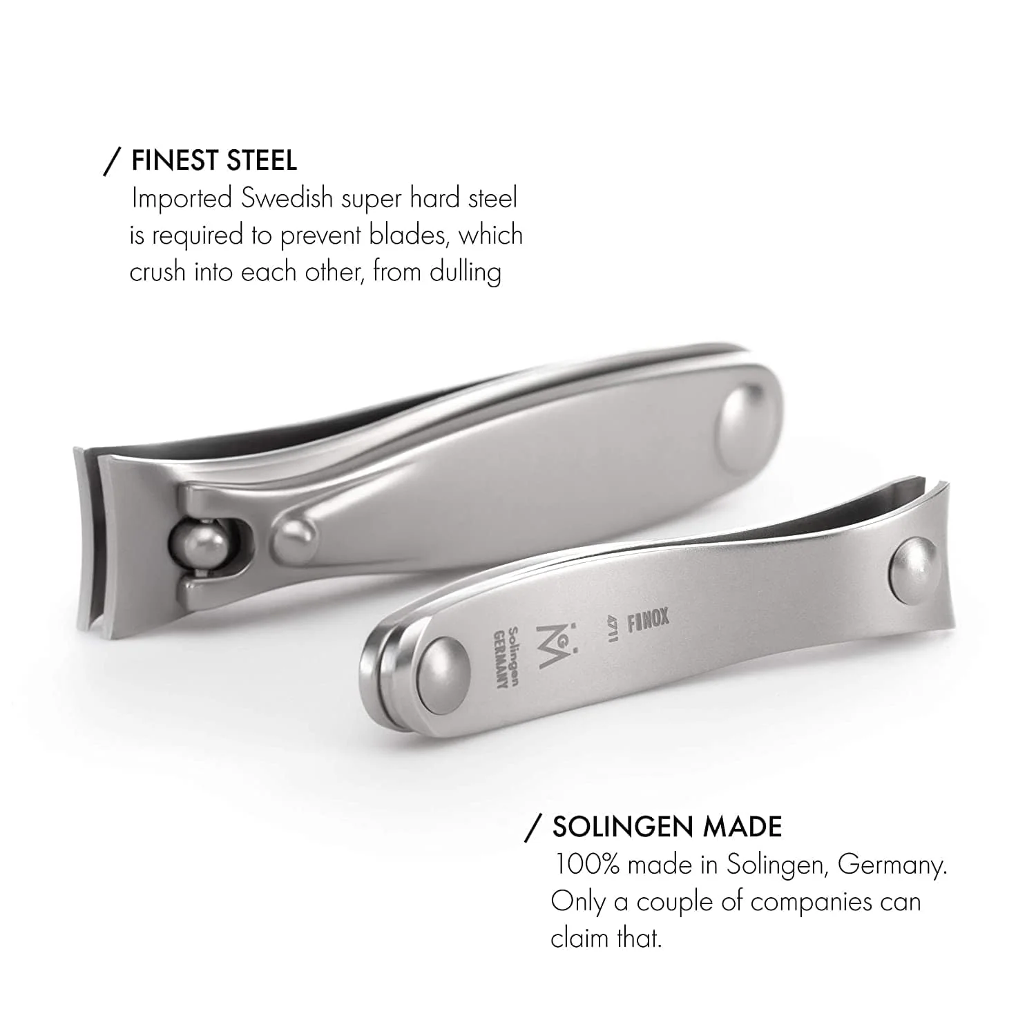 5pc Manicure & Pedicure Set Roll: Fingernail and Toenail Clipper, Sapphire File, Nail Cleaner, and Slanted Tweezer